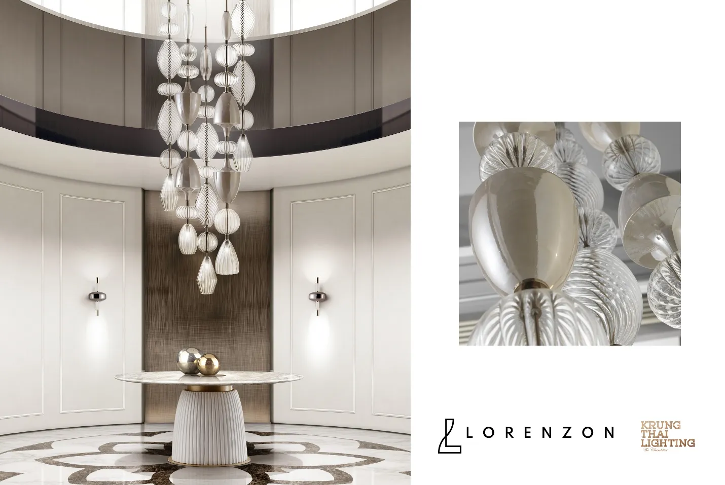 พลังของ “เส้นโค้ง” ในงานออกแบบโคมไฟ