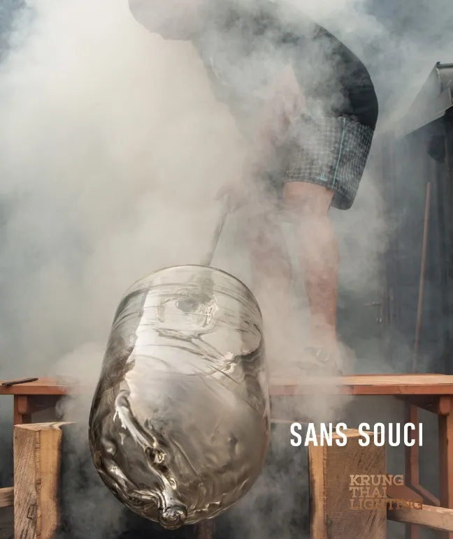 SANS SOUCI แบรนด์โคมไฟและงานศิลปะแก้วระดับลักชัวรีจากสาธารณรัฐเช็ก