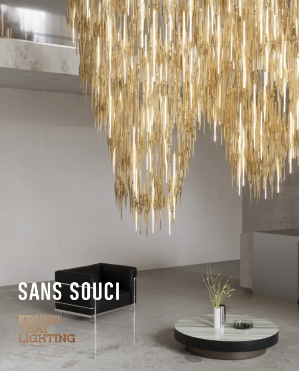 SANS SOUCI แบรนด์โคมไฟและงานศิลปะแก้วระดับลักชัวรีจากสาธารณรัฐเช็ก