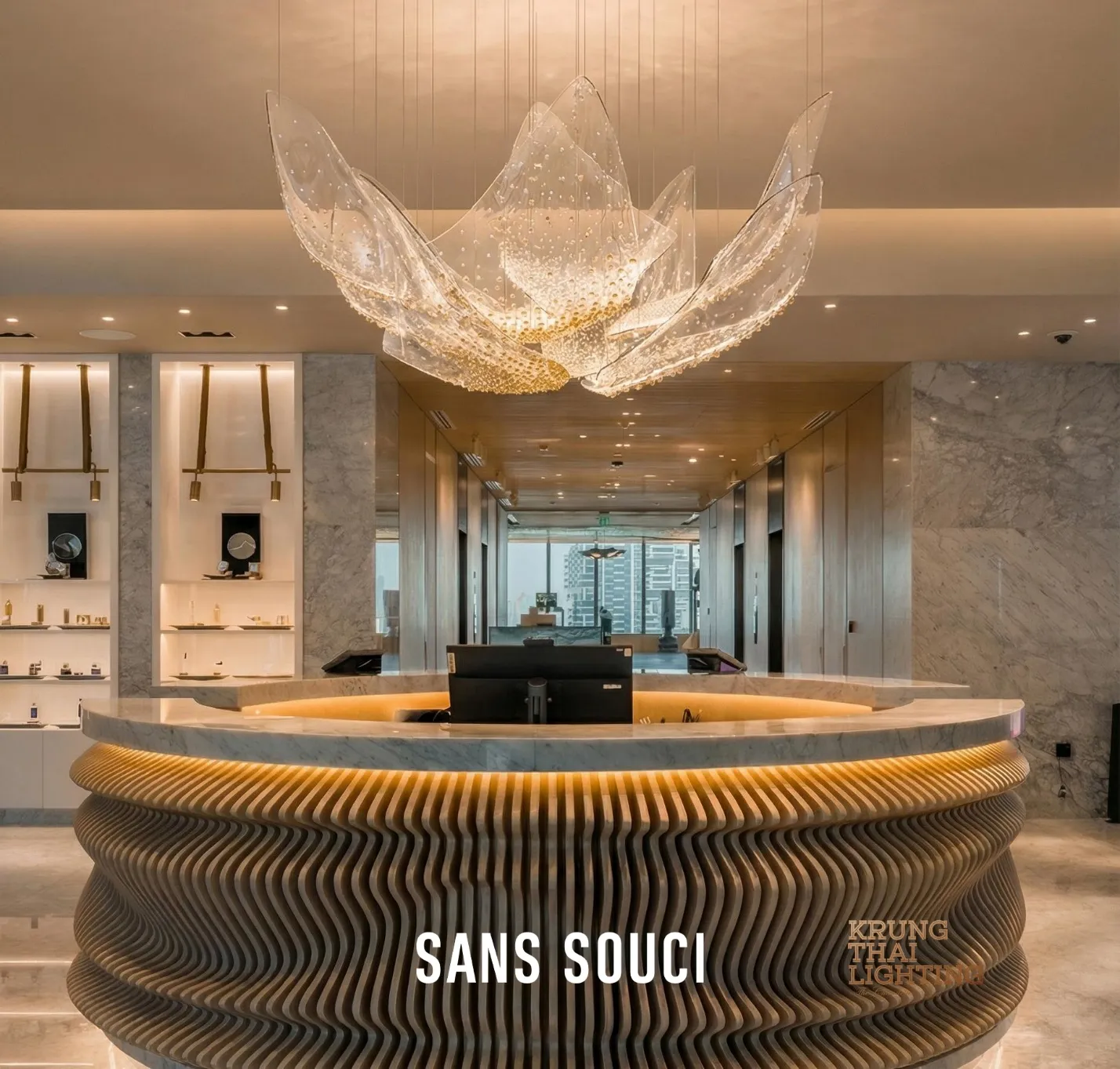 SANS SOUCI แบรนด์โคมไฟและงานศิลปะแก้วระดับลักชัวรีจากสาธารณรัฐเช็ก