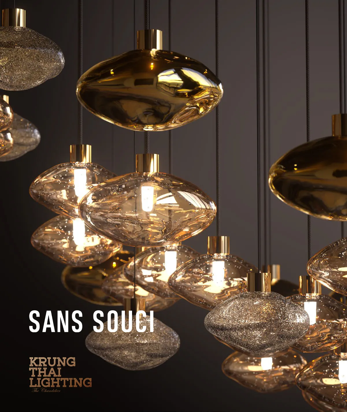 SANS SOUCI แบรนด์โคมไฟและงานศิลปะแก้วระดับลักชัวรีจากสาธารณรัฐเช็ก