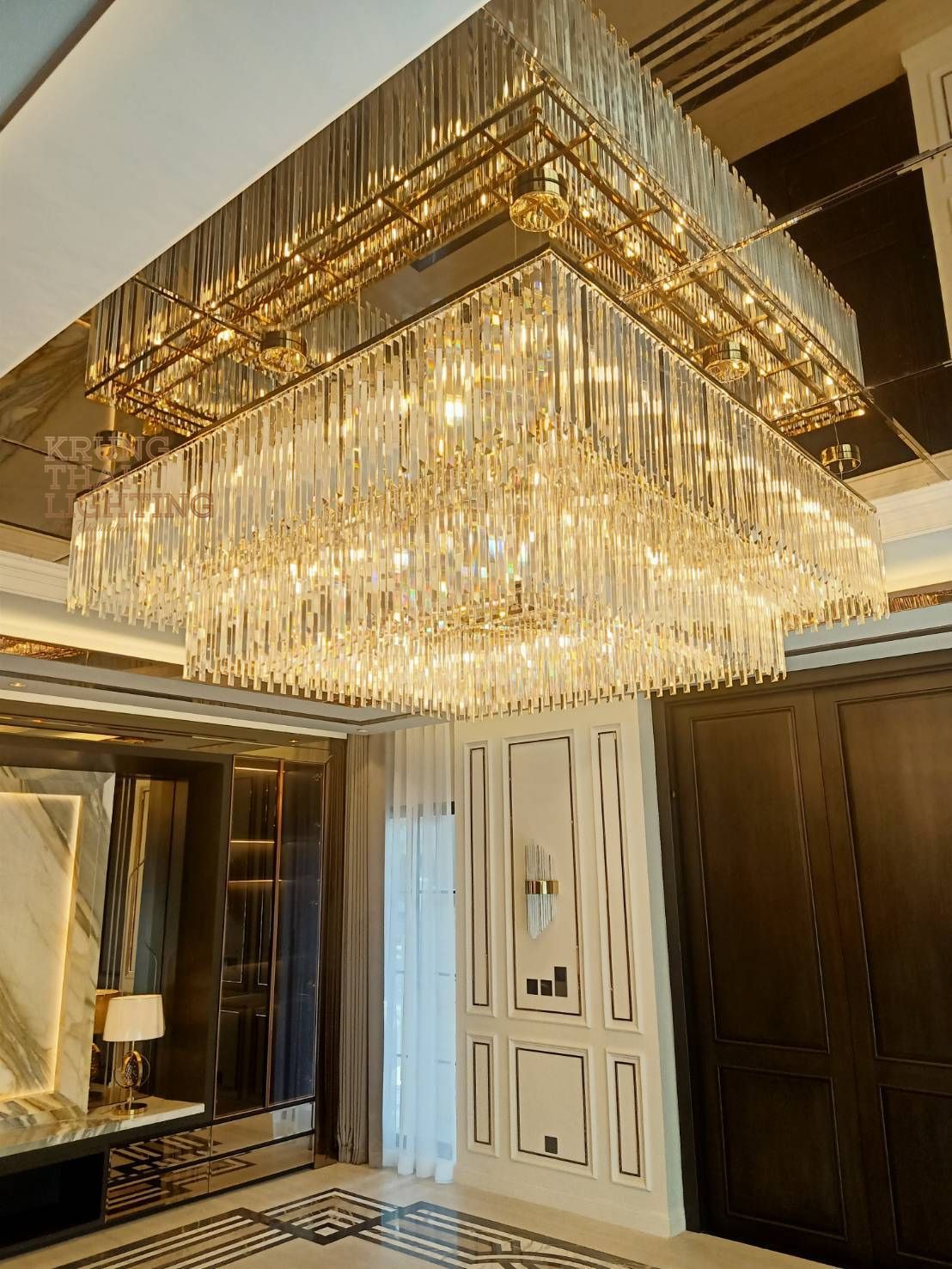 โคมไฟห้อยระย้า | กรุงไทยไล้ท์ติ้ง ร้านขายโคมไฟระย้าคริสตัล แต่งห้องหรู ได้ทุกสไตล์